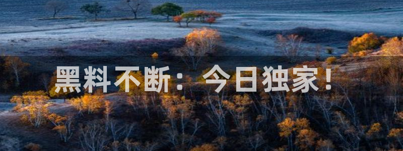 黑料专区：黑料不断：今日独家！