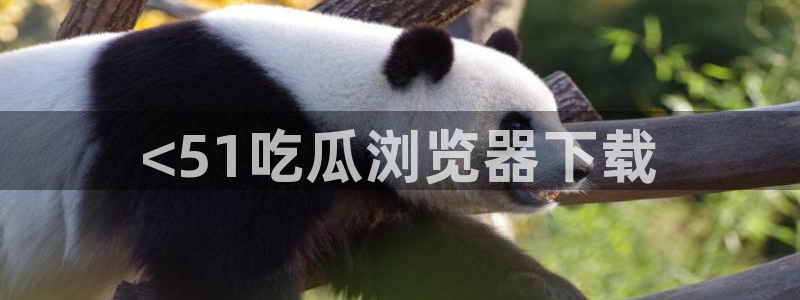 各种网红爆料吃瓜：<51吃瓜浏览器下载